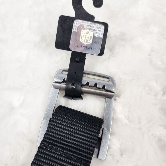 Oakland Raiders Navy Blue Adjustable Field Belt Size S/M - Picture 7 of 9